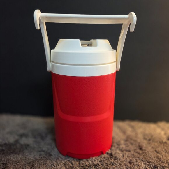 IGLOO Laguna Beverage Cooler Blue 1/2 Gallon W/ Hooks & Handle BPA FREE Drinking - Picture 4 of 4